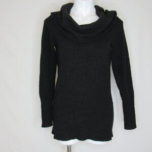White House Black Market Cowl Neck Tunic Knit Sweater Women's M Medium